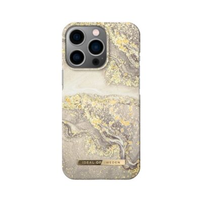 iDeal of Sweden iPhone 14 Pro Backcover – Fashion Case – Sparkle Greige Marble