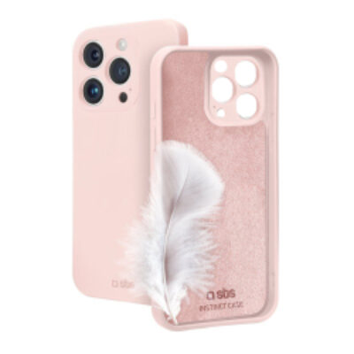 SBS INSTICT COVER IPHONE 15 PRO pink backcover