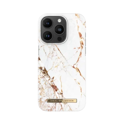 IDEAL OF SWEDEN Θήκη Fashion Case iPhone 14 Pro Carrara Gold