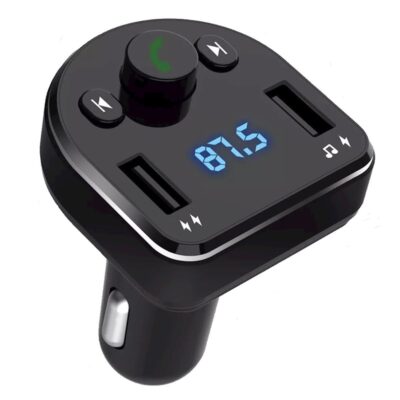 XO transmitter FM BCC01 Bluetooth MP3 car charger 15W black