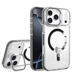 LENS MAG COVER IPHONE 16 PRO black backcover